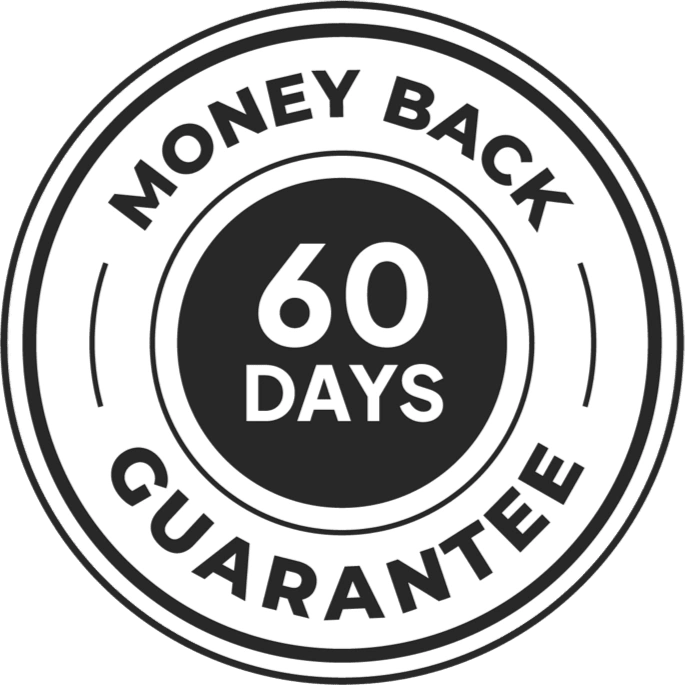 Pro Extender 60-day money back guarantee seal